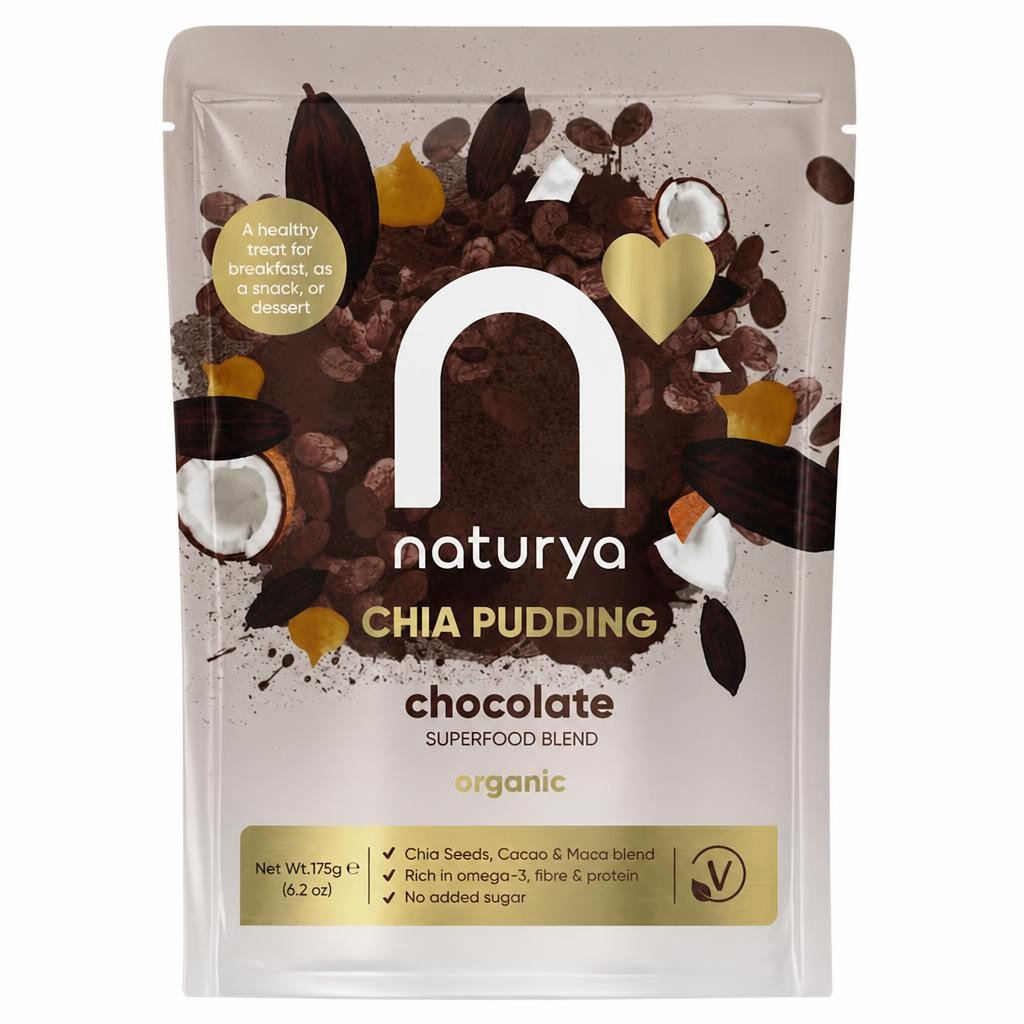 Naturya Chia Pudding Chocolate Organic 175g