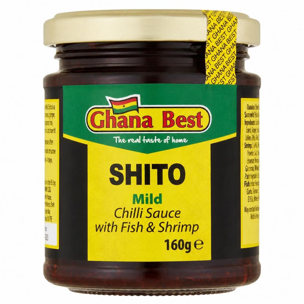 Ghana Best Shito Mild Chilli Sauce 160G