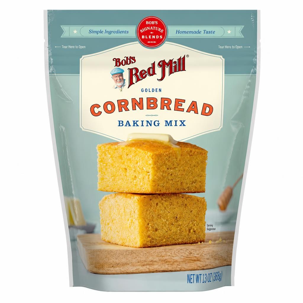 Bob's Red Mill Cornbread Baking Mix 368g | White