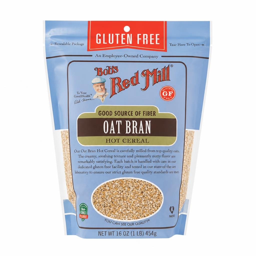 Bob's Red Mill Gluten Free Oat Bran 454g | White