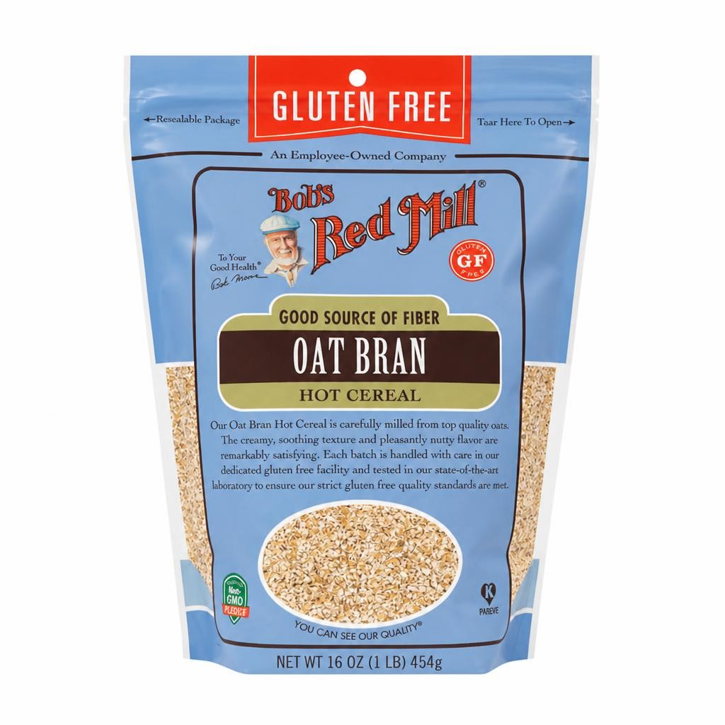 Bob's Red Mill Gluten Free Oat Bran 454g | White