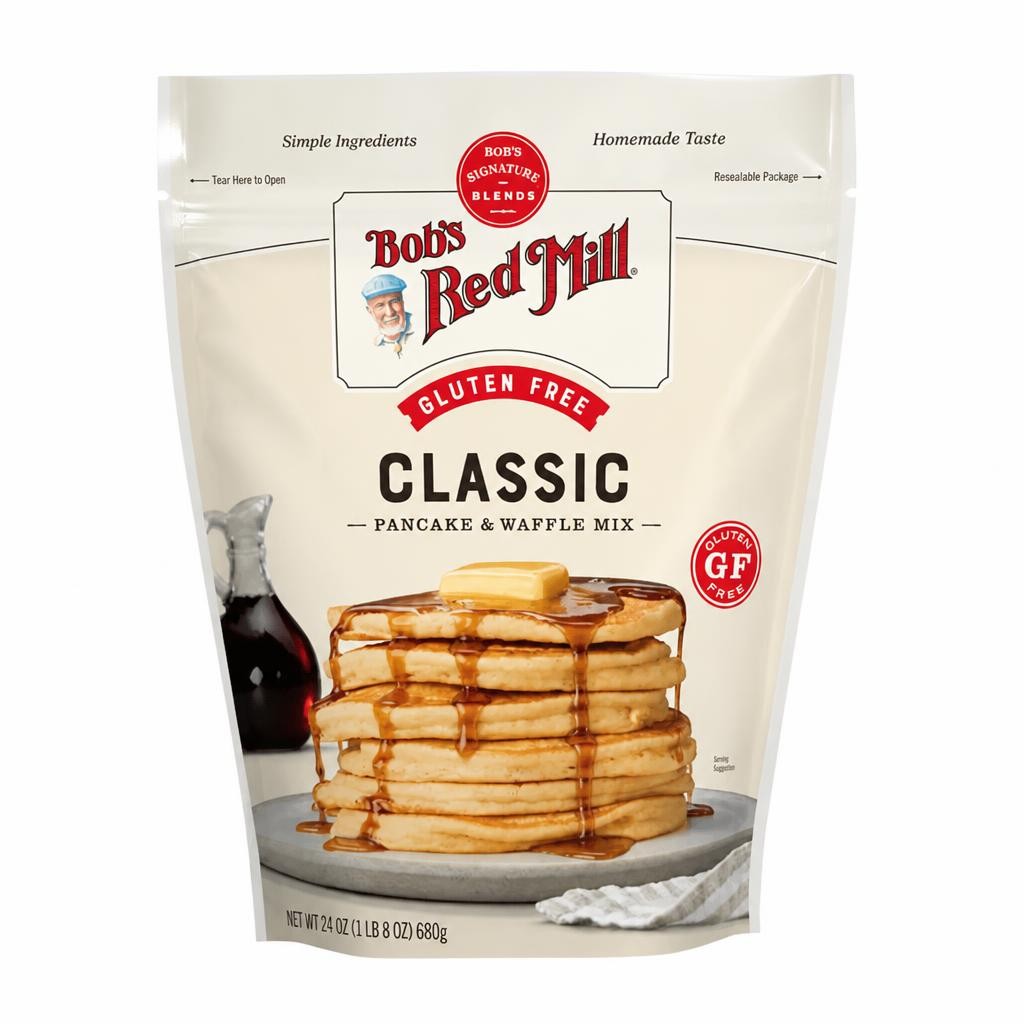 Bob's Red Mill Gluten Free Pancake Mix 680g | White