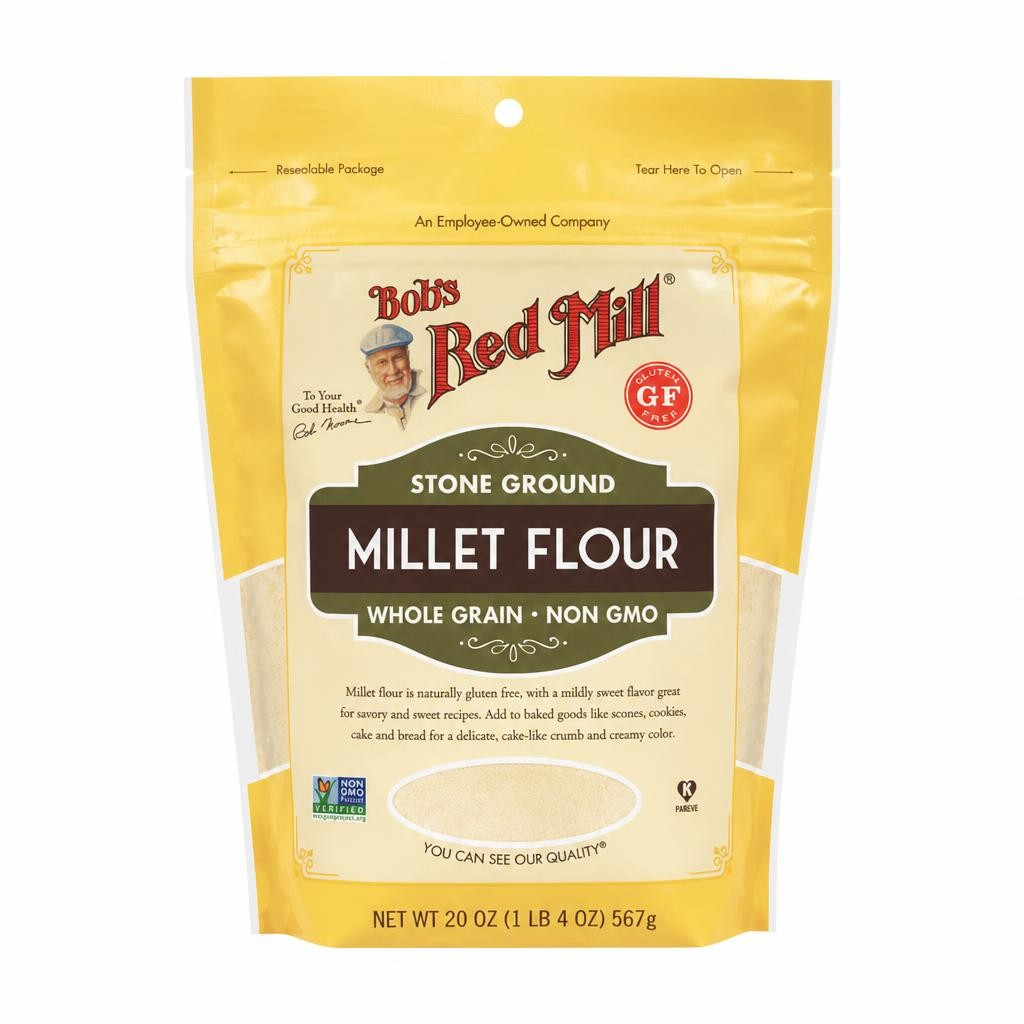 Bob's Red Mill Millet Gluten Free Flour 567g | White