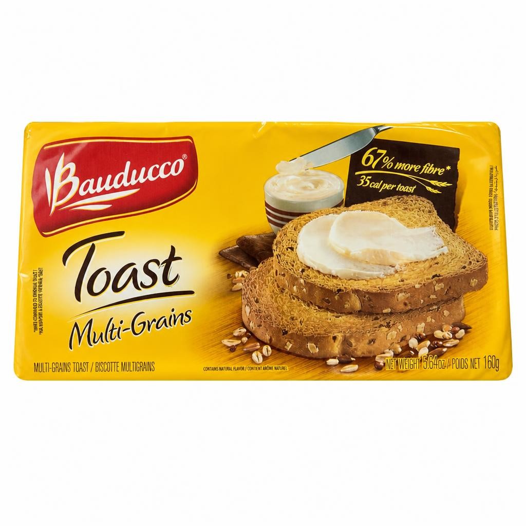 Bauducco Multi-Grains Toast 160g