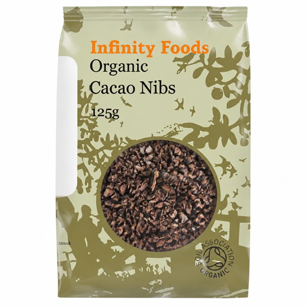 Cacao Nibs, Raw Organic 125g (Infinity Foods) | Multi