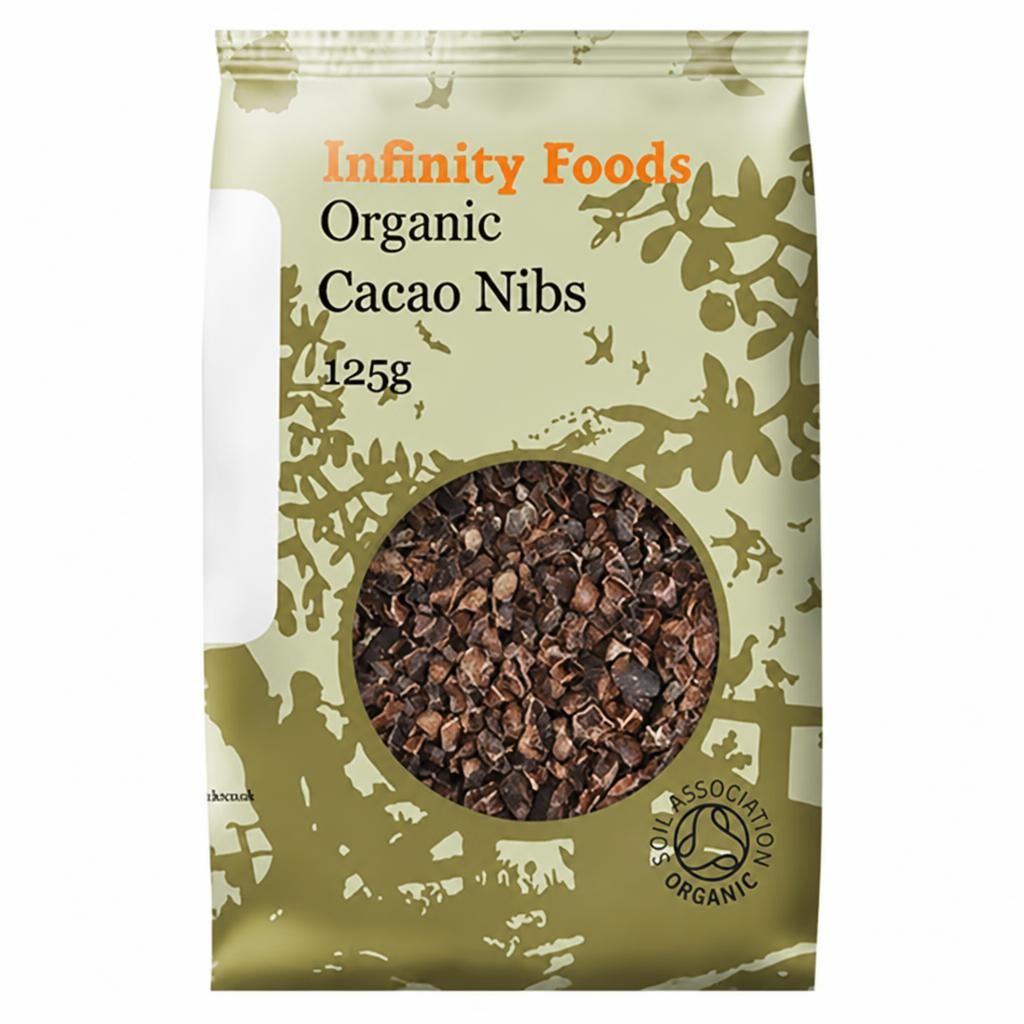Cacao Nibs, Raw Organic 125g (Infinity Foods) | Multi