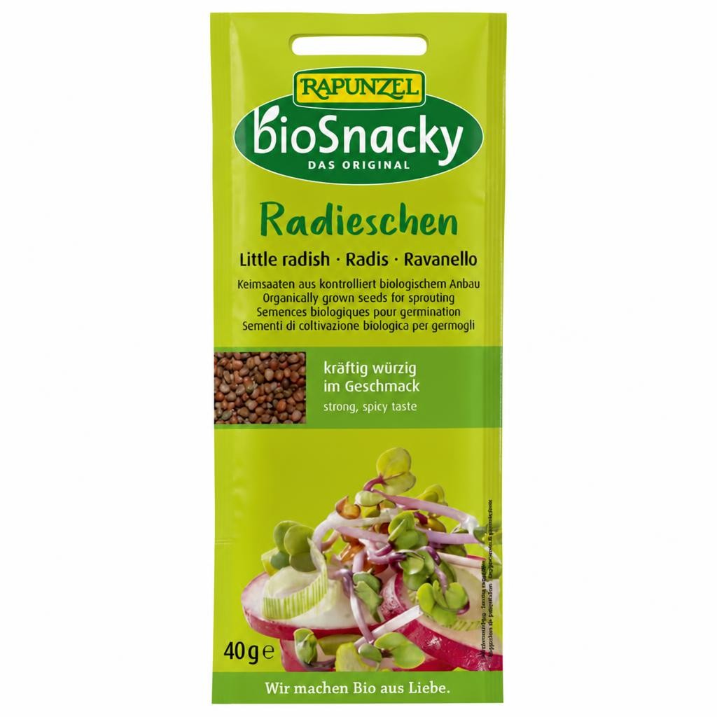 Organic Little Radish Seeds for Sprouting 40g (A.Vogel)