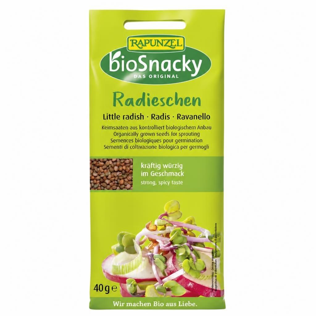 Organic Little Radish Seeds for Sprouting 40g (A.Vogel)