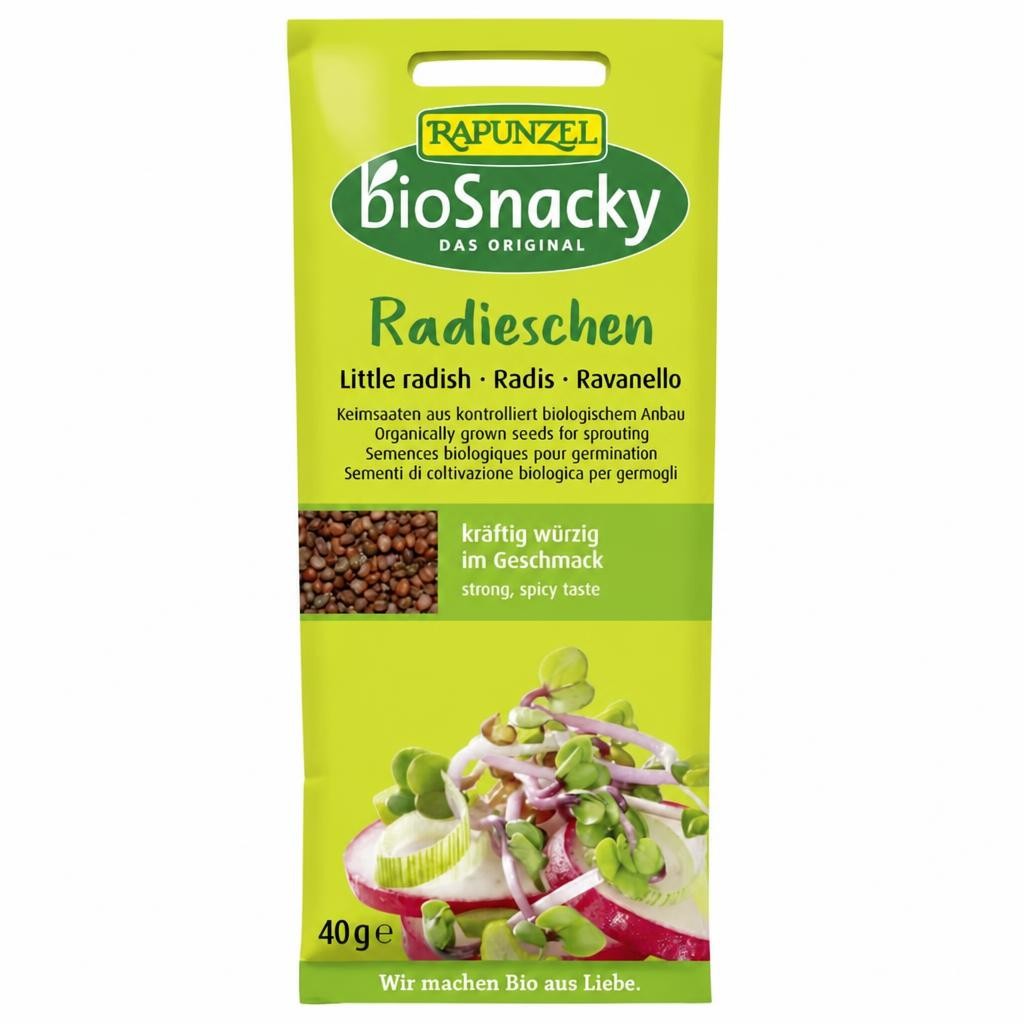 Organic Little Radish Seeds for Sprouting 40g (A.Vogel)