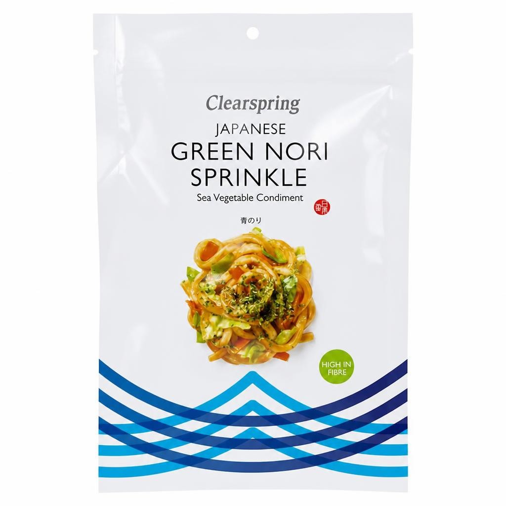 Japanese Green Nori Sprinkle 20g (Clearspring) | Multi