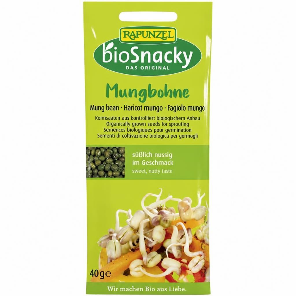 Organic Mung Bean Seeds for Sprouting 40g (A.Vogel)