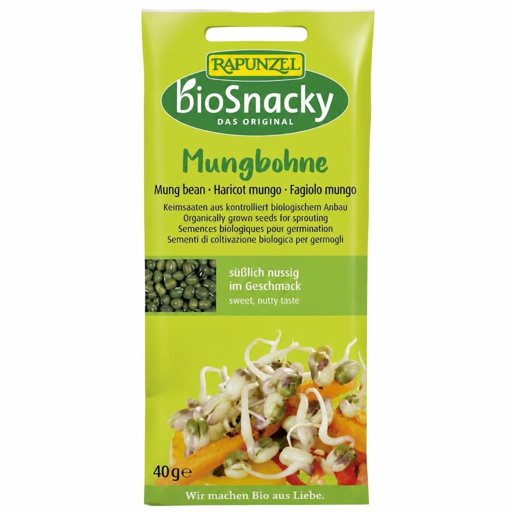 Organic Mung Bean Seeds for Sprouting 40g (A.Vogel)