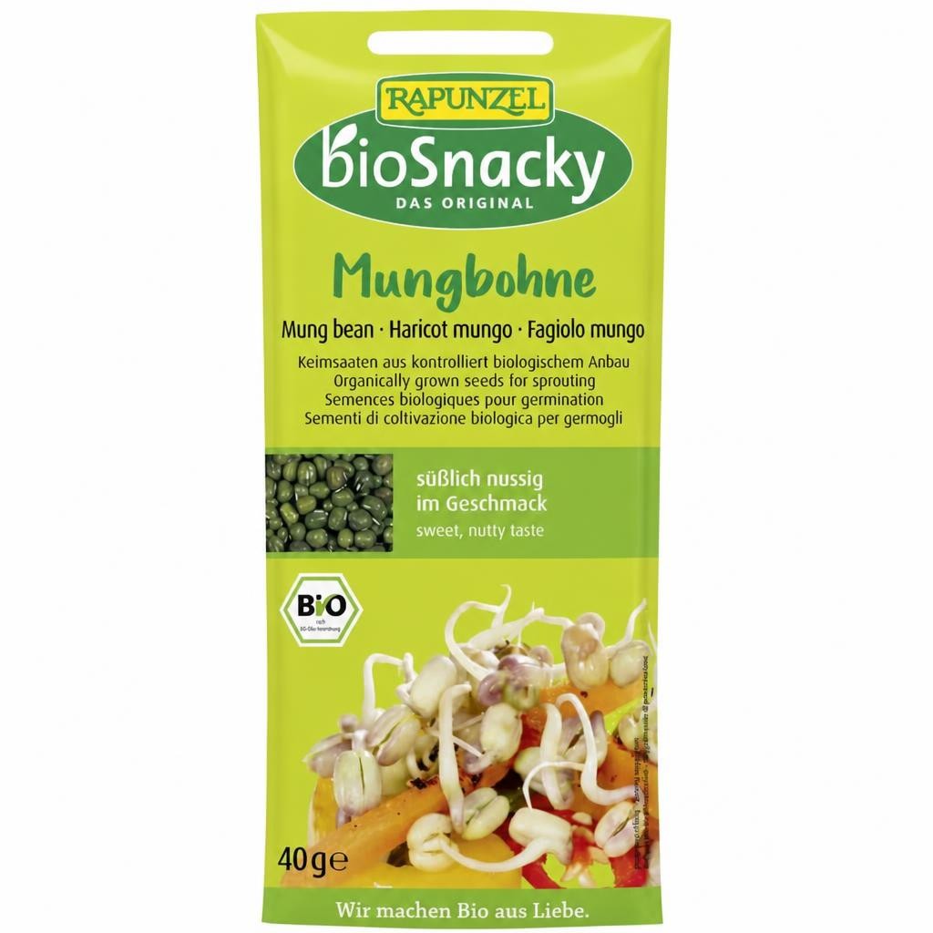 Organic Mung Bean Seeds for Sprouting 40g (A.Vogel)