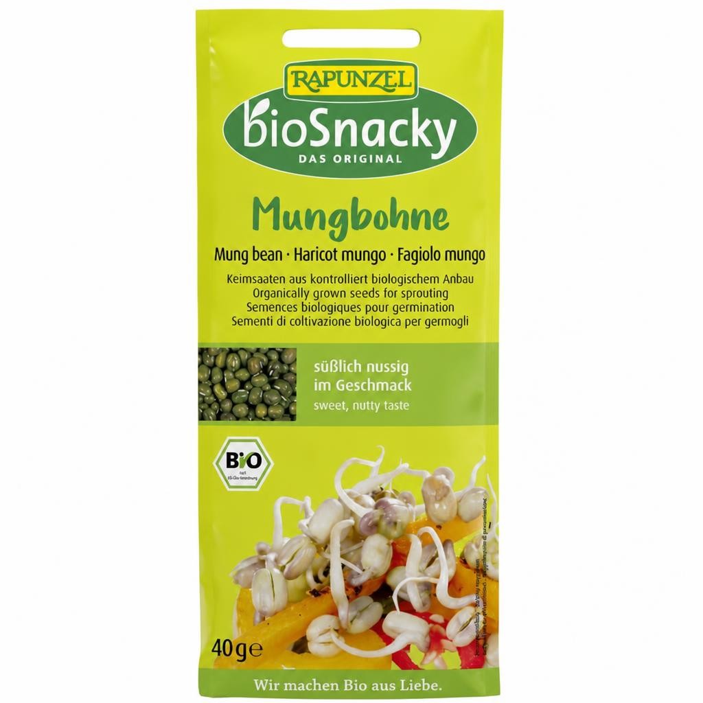 Organic Mung Bean Seeds for Sprouting 40g (A.Vogel)