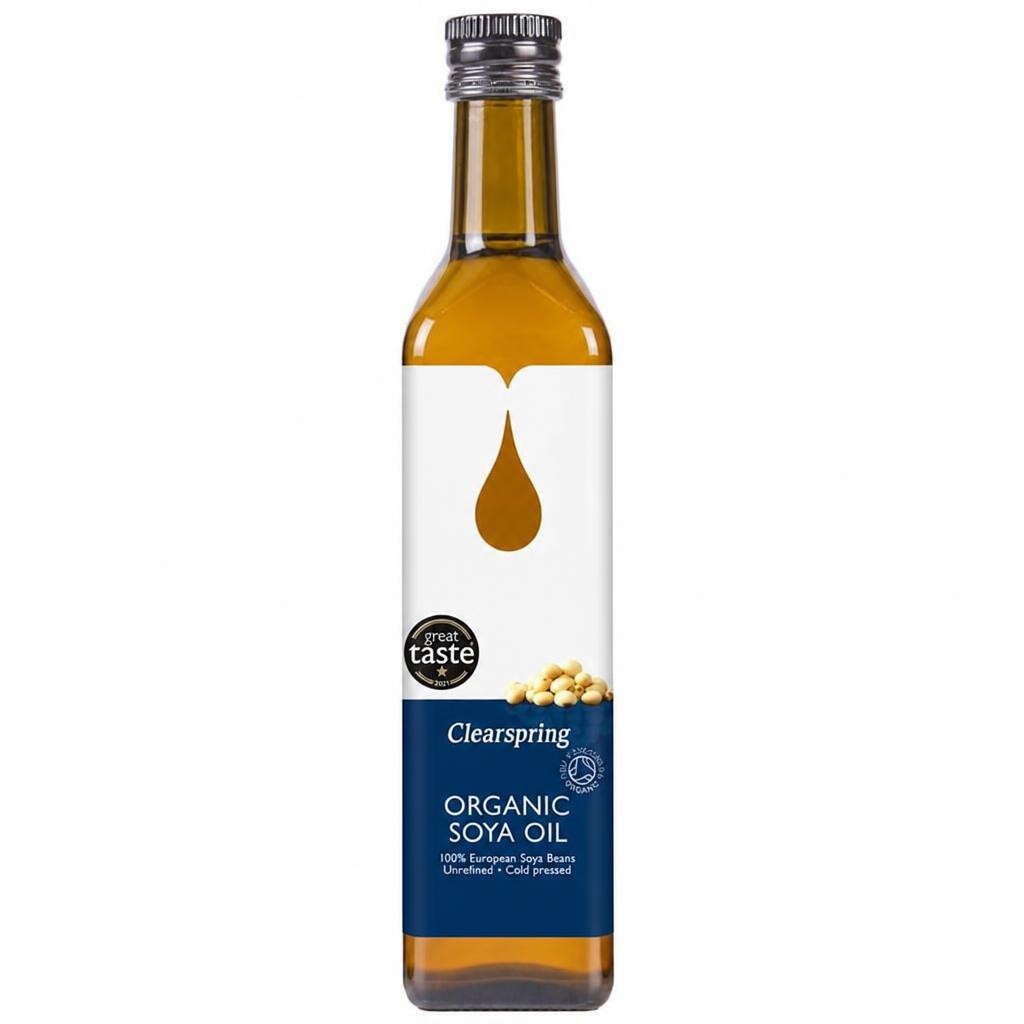 Organic Soya Oil 500ml (Clearspring) | Multi