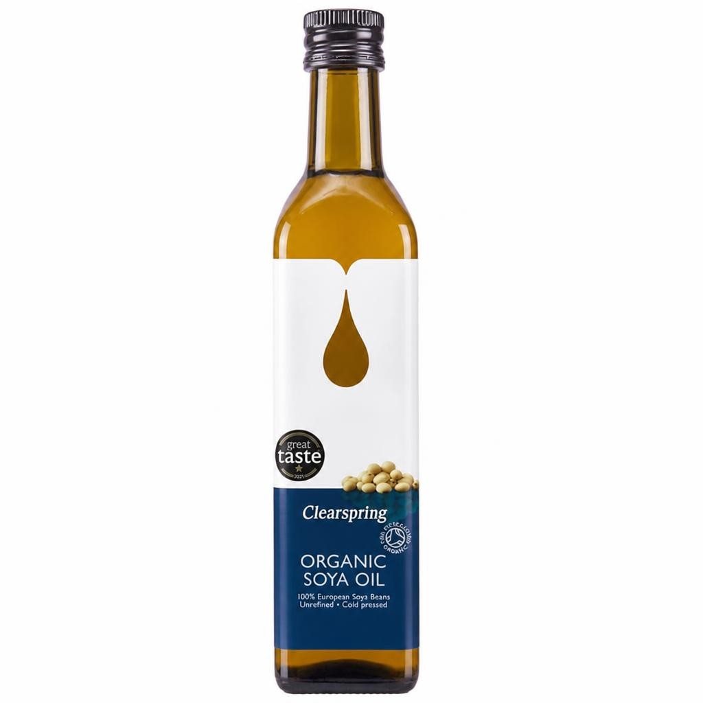 Organic Soya Oil 500ml (Clearspring) | Multi