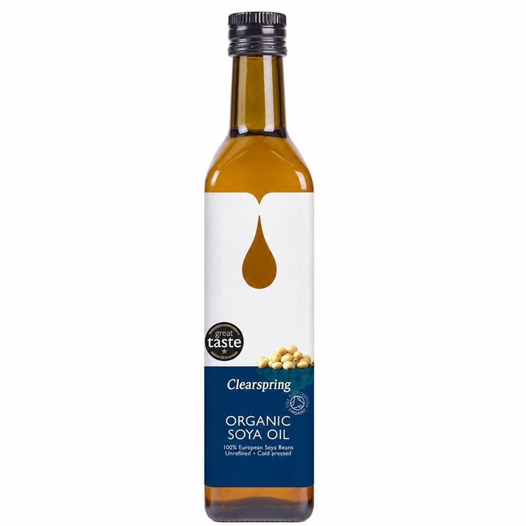 Organic Soya Oil 500ml (Clearspring) | Multi