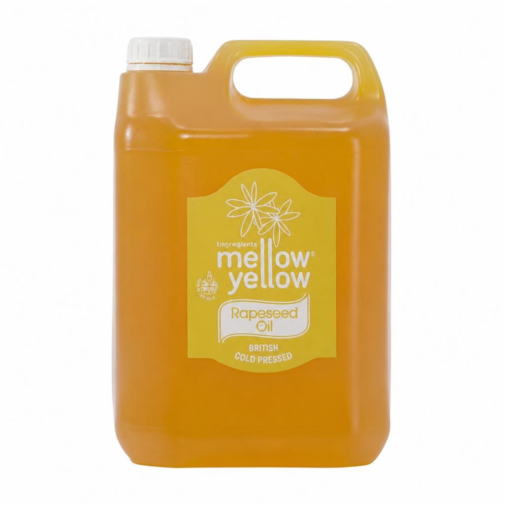 Cold Pressed Rapeseed Oil 5L (Mellow Yellow) | Multi