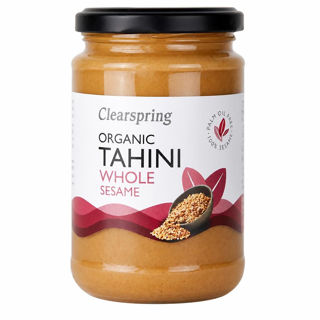 Organic Whole Sesame Tahini 280g (Clearspring)