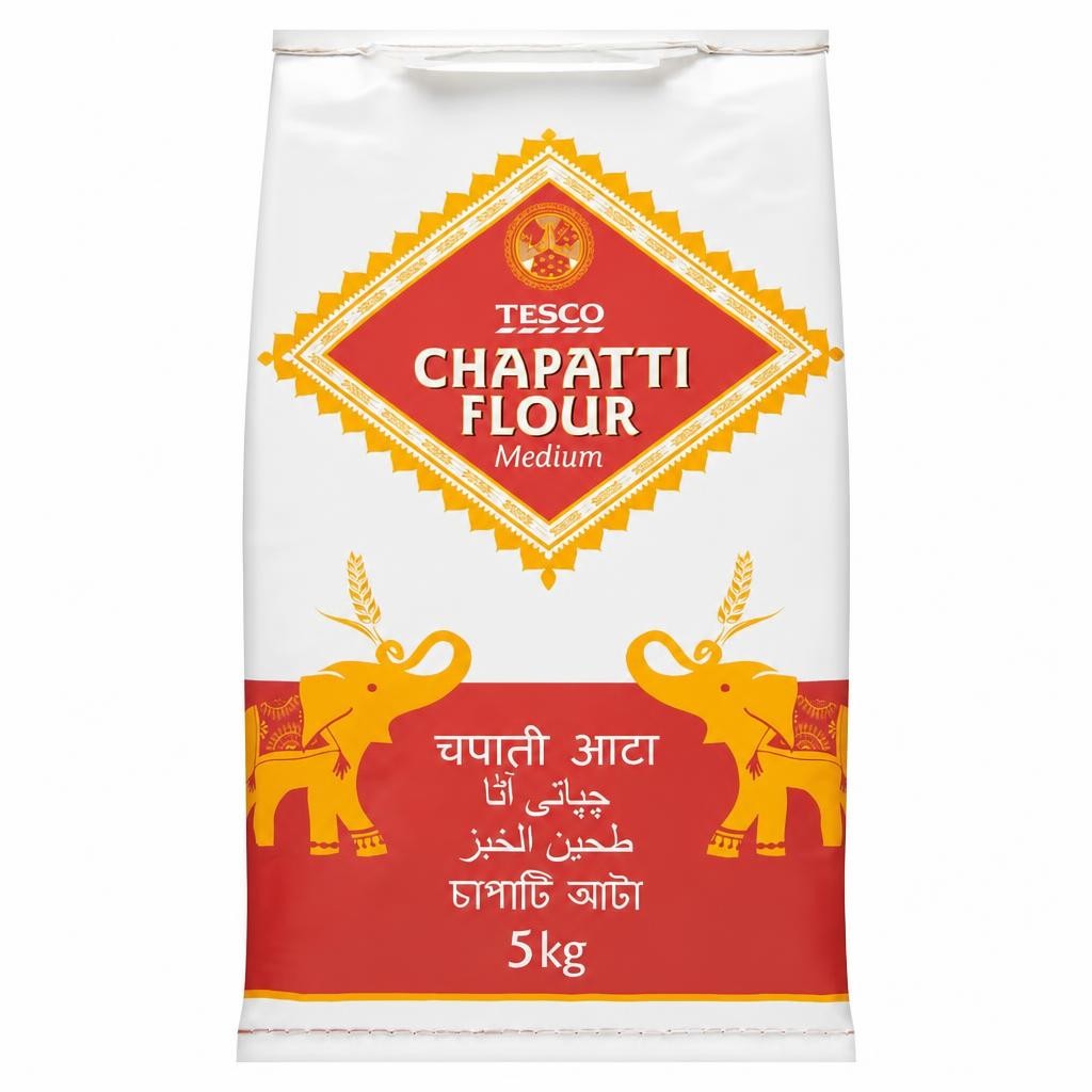 Tesco Medium Chapatti Flour 5Kg
