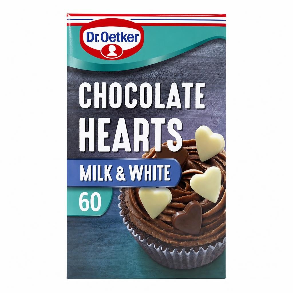 Dr. Oetker Chocolate Hearts 40G