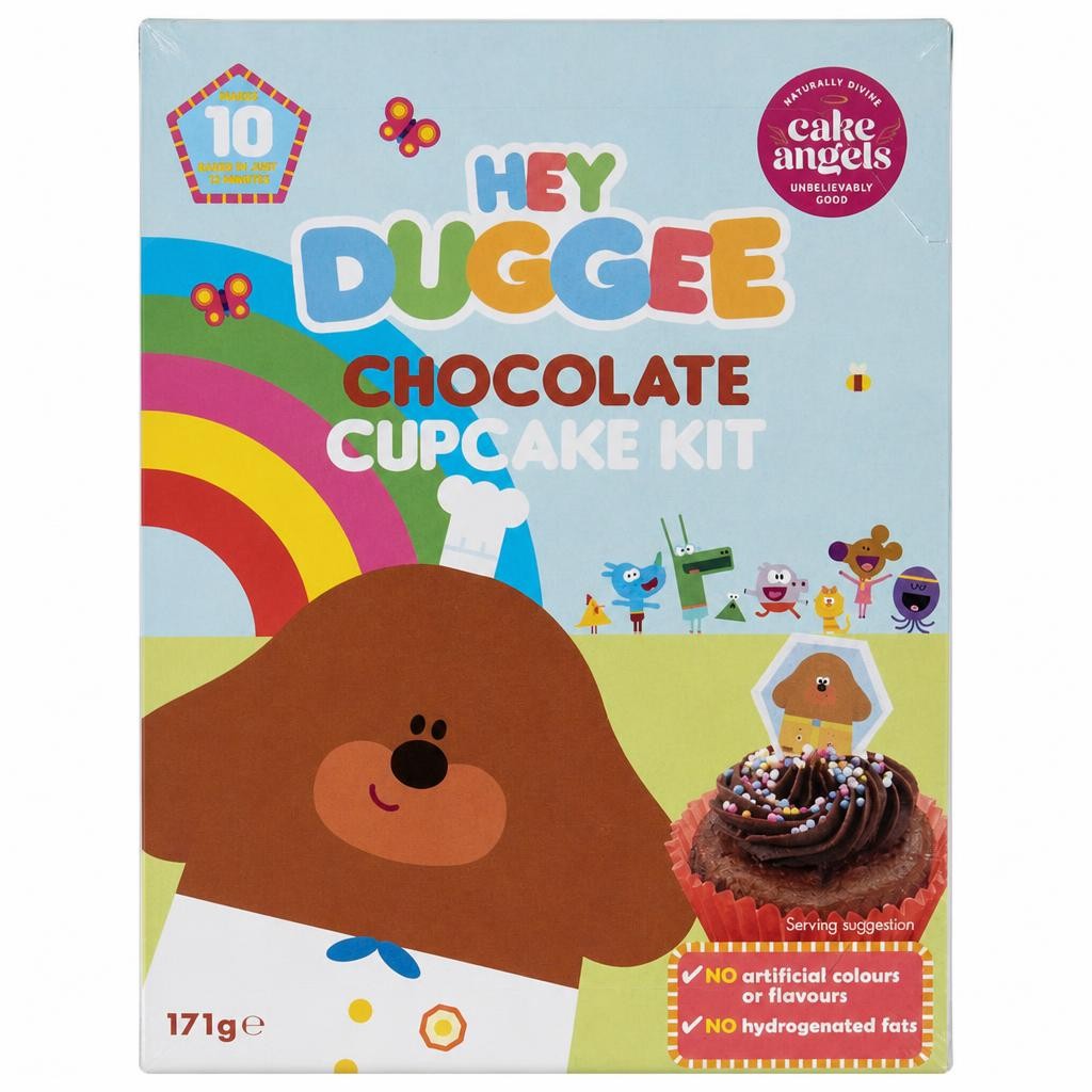 Cake Angels Hey Duggee Chocolate Cup Cake Kit 176G