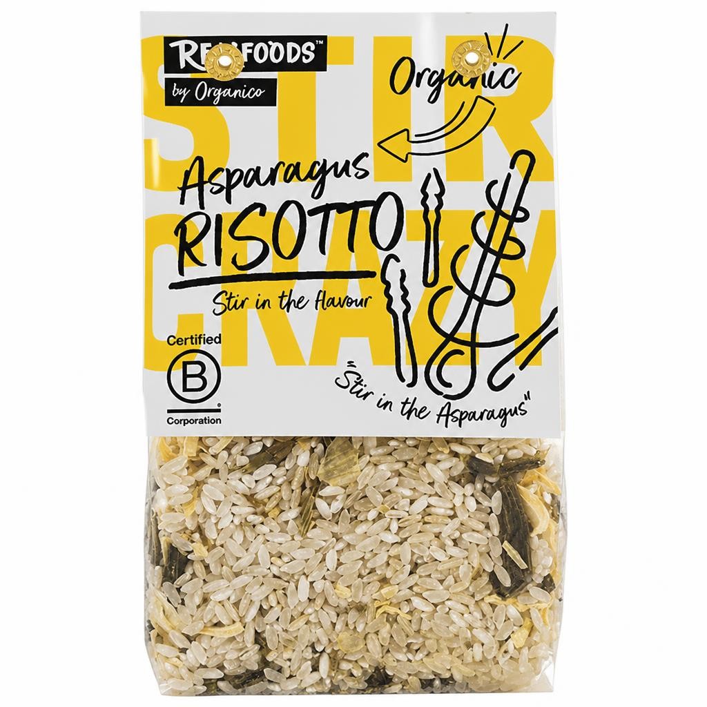 Organic Asparagus Risotto 250g (Organico)
