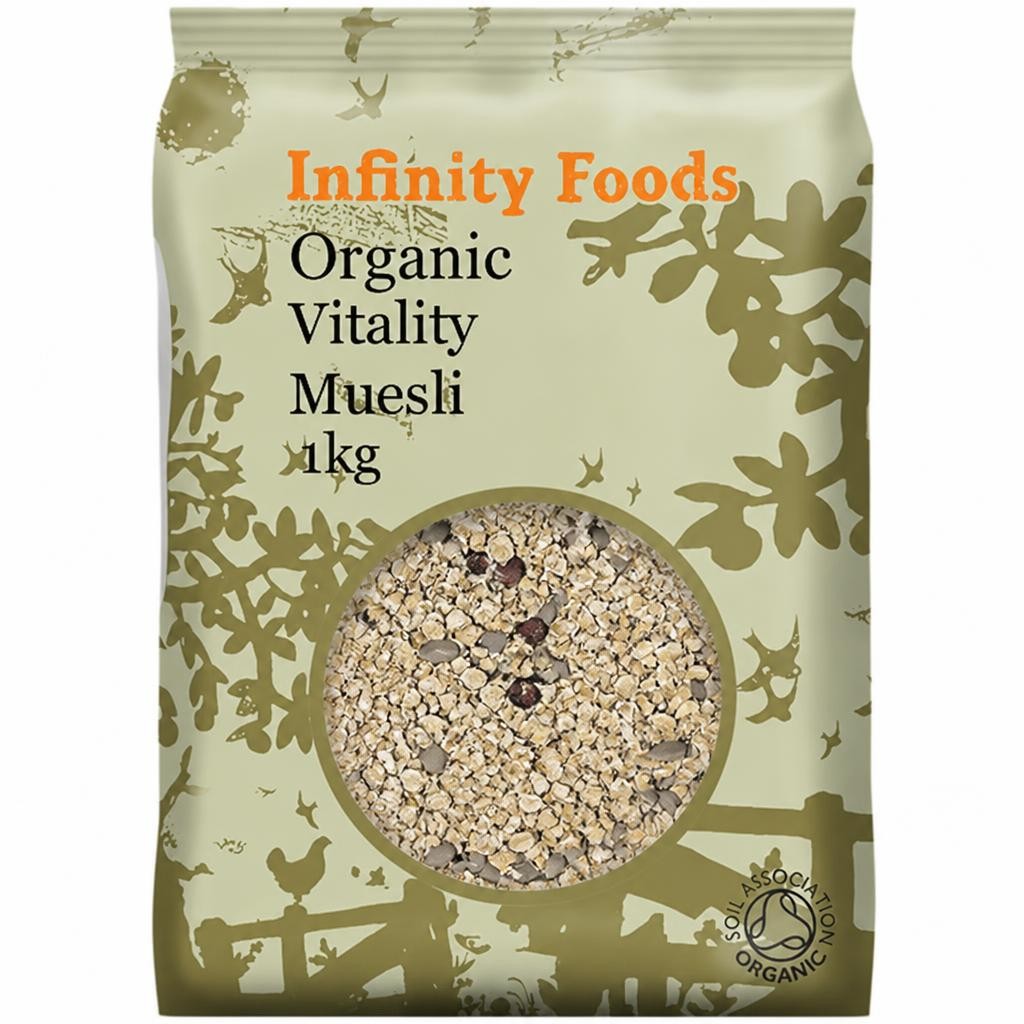 Vitality Muesli 1kg, Organic (Infinity Foods) | Multi
