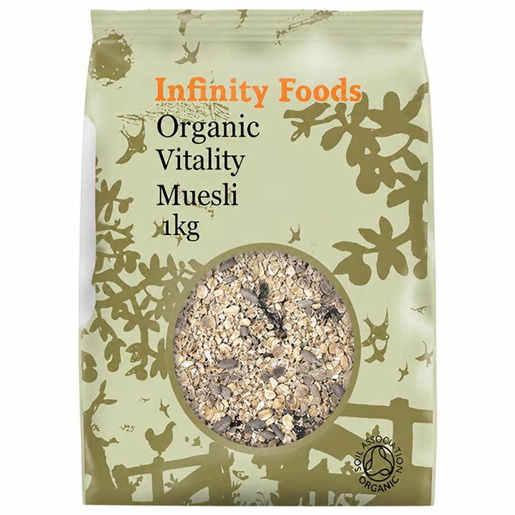 Vitality Muesli 1kg, Organic (Infinity Foods) | Multi