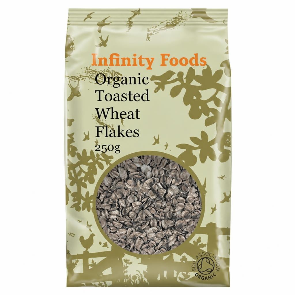 Toasted Wheat Flakes, Organic 250g (Infinity Foods) | Multi