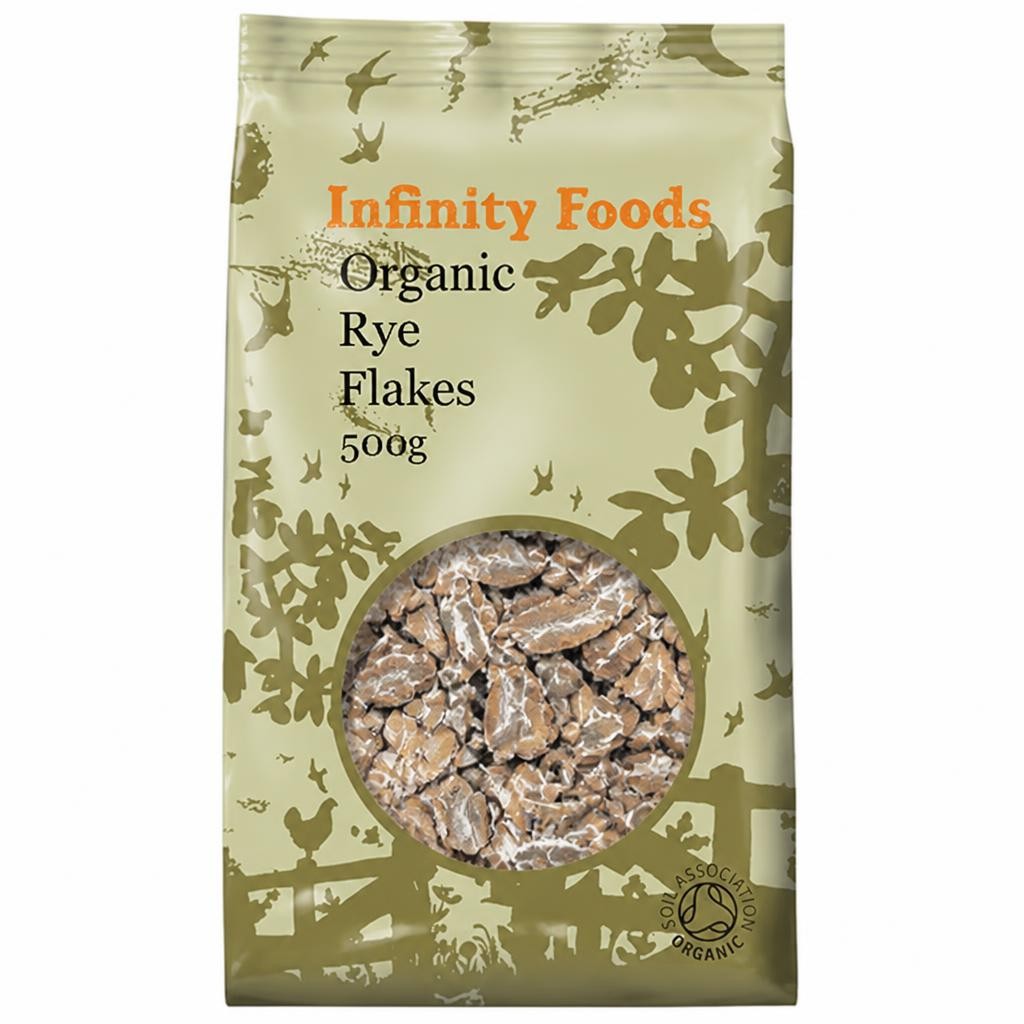 Rye Flakes, Organic 500g (Infinity Foods) | Multi