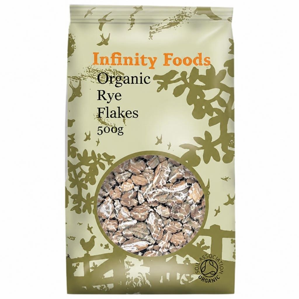 Rye Flakes, Organic 500g (Infinity Foods) | Multi