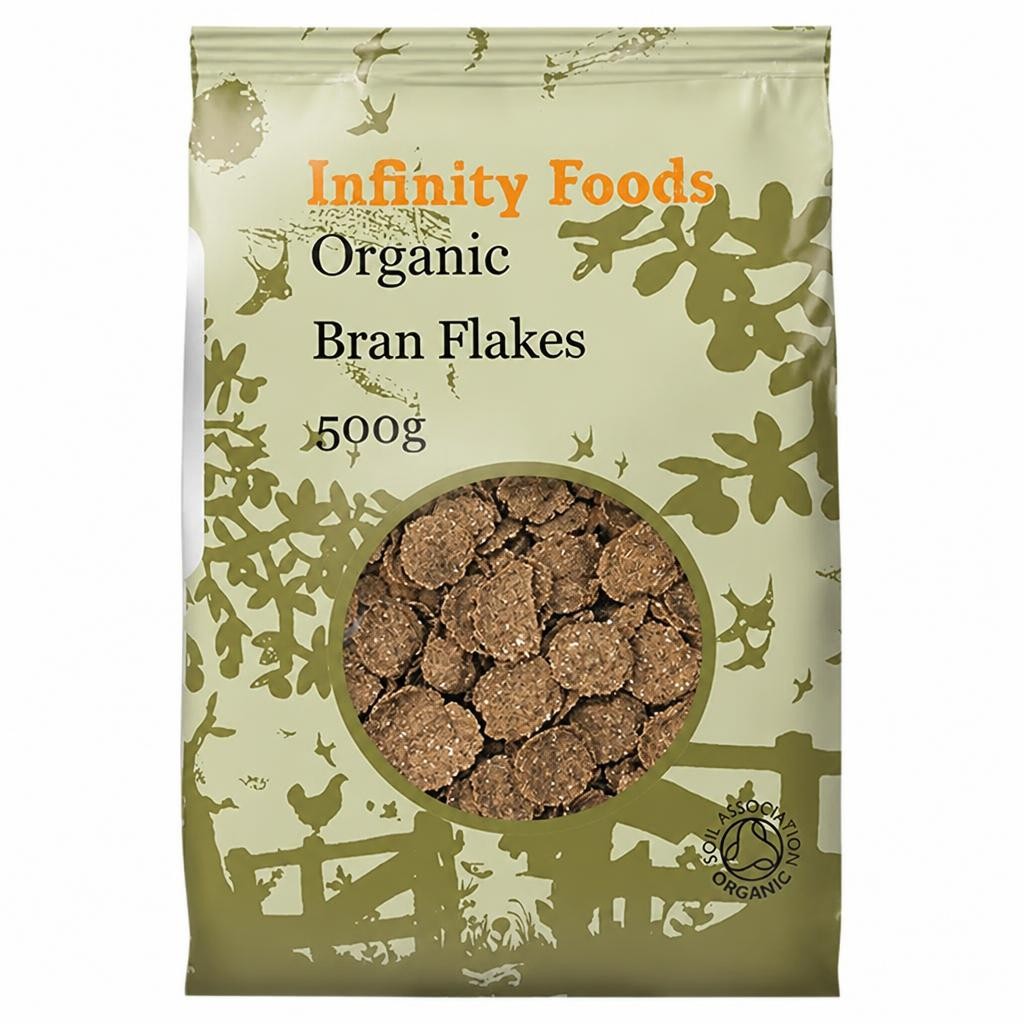 Organic Bran Flakes 500g (Infinity Foods) | Multi