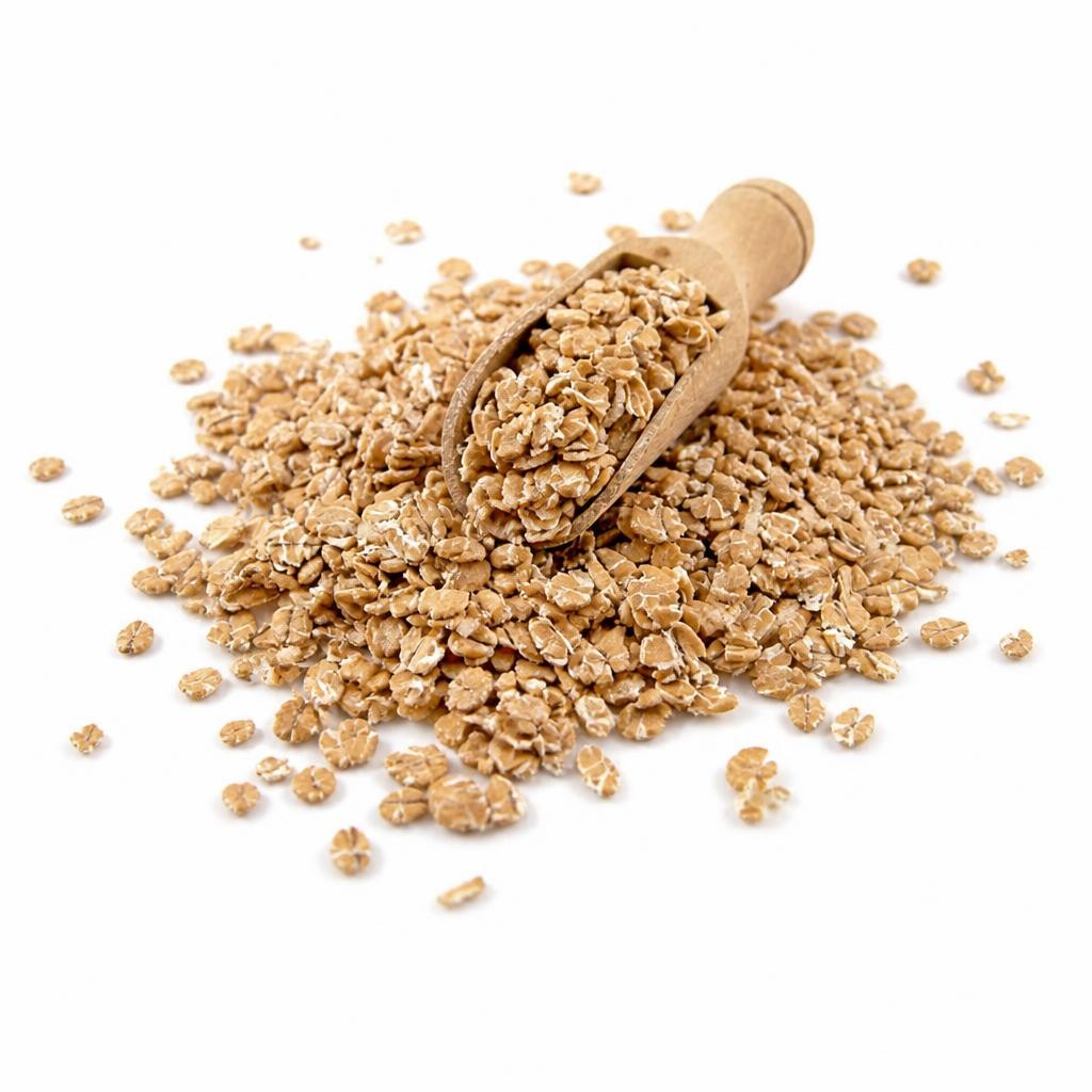 Organic Wheat Flakes 1kg (Sussex Wholefoods) | Multi