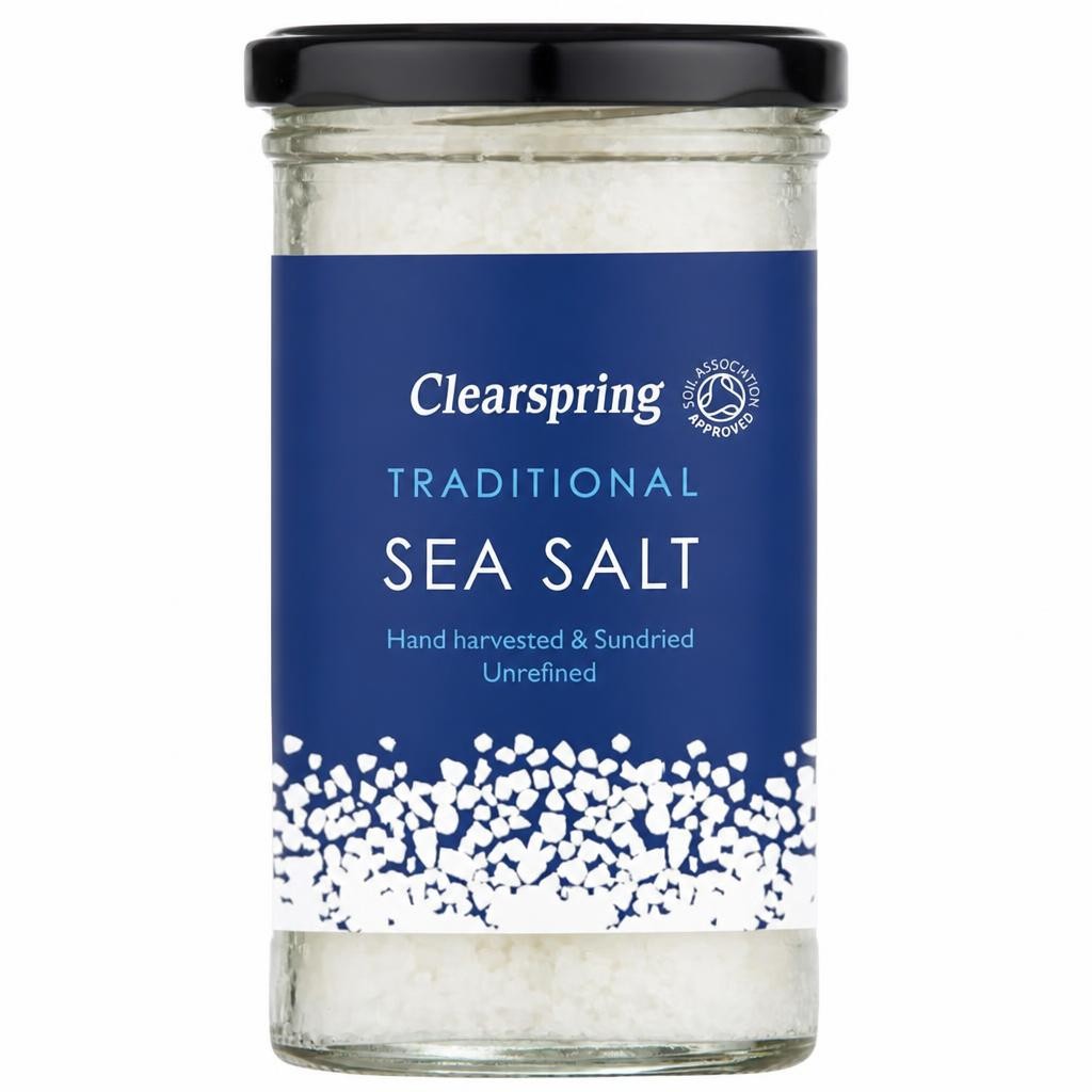 Traditional Unrefined Sea Salt 250g (Clearspring)