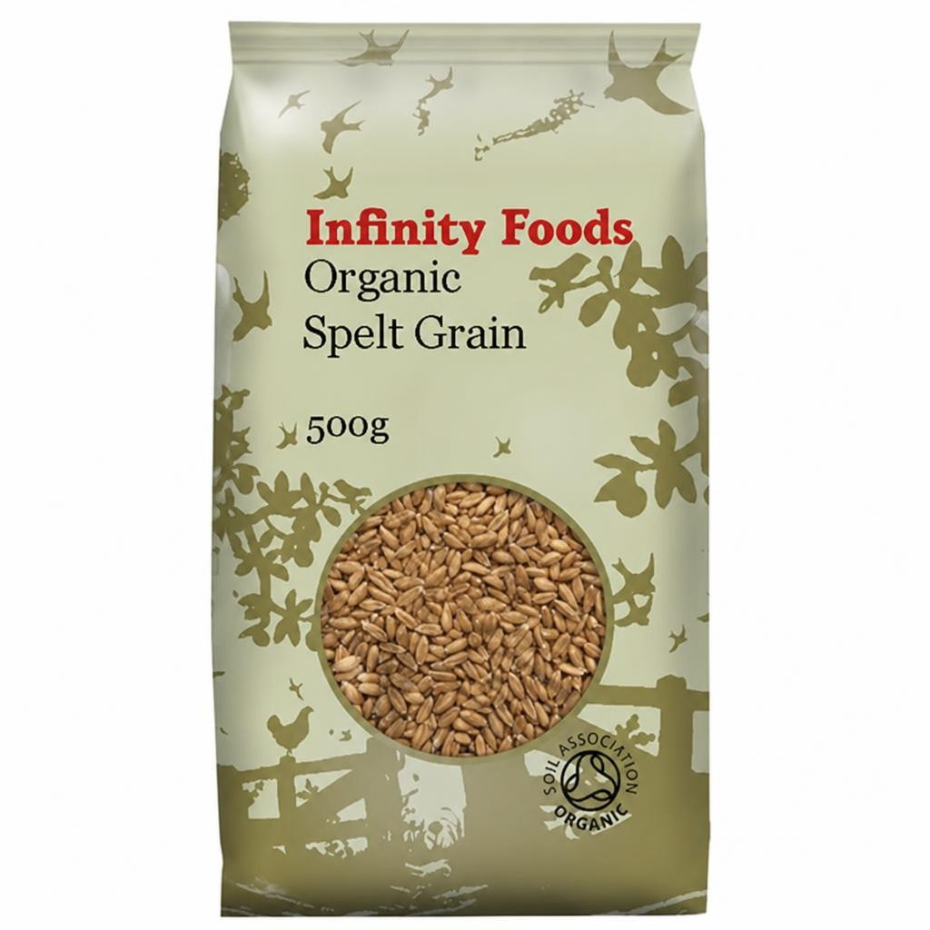 Spelt Grain, Organic 500g (Infinity Foods) | Multi