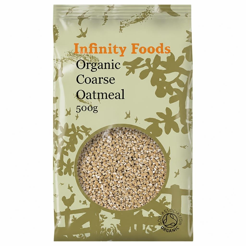 Oatmeal - Organic Coarse Oatmeal 500g (Infinity Foods) | Multi
