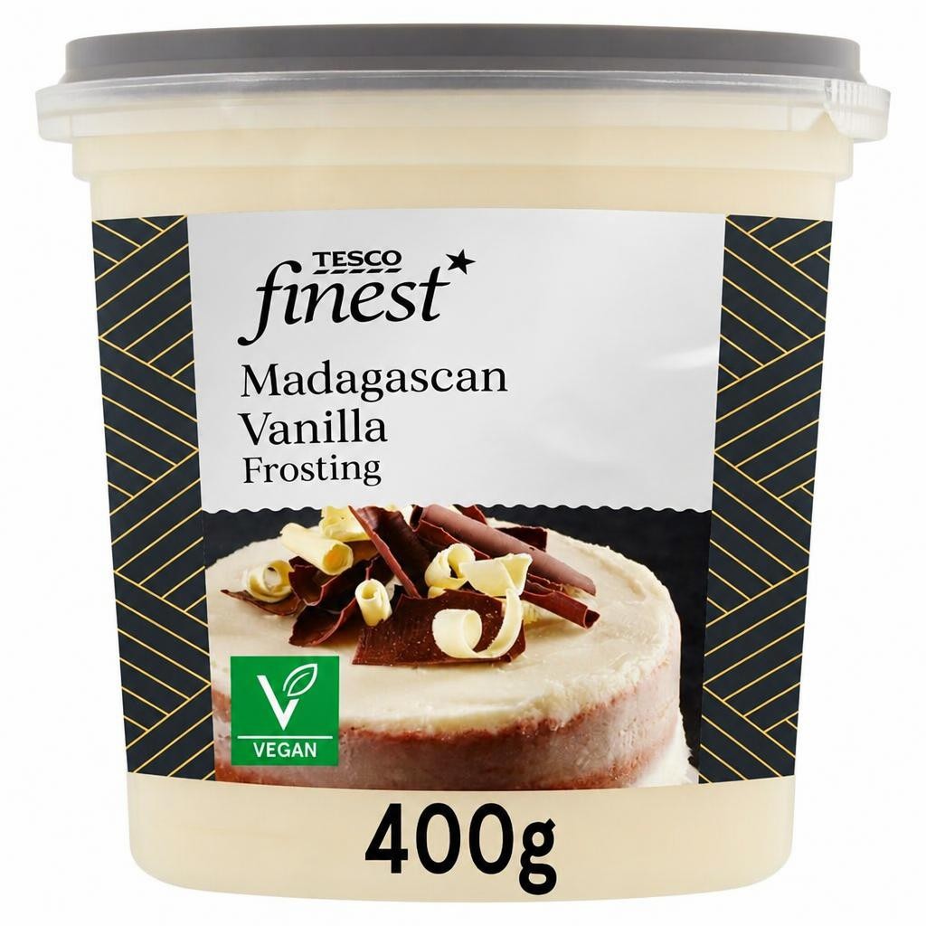 Tesco Finest Madagascan Vanilla Frosting 400G