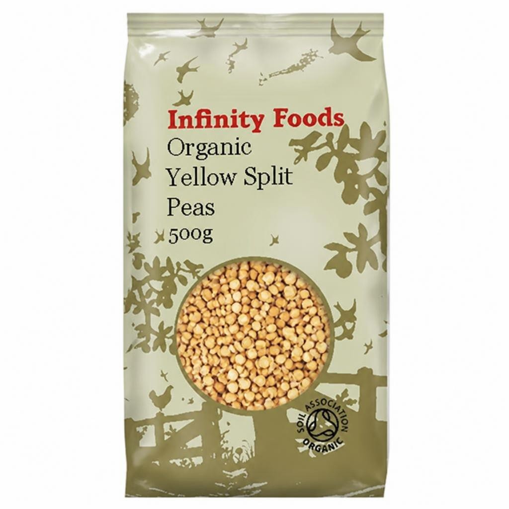 Organic Yellow Split Peas 500g (Infinity Foods) | Multi