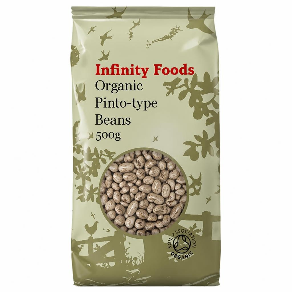 Organic Pinto Beans 500g (Infinity Foods) | Multi