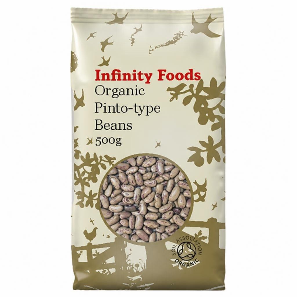 Organic Pinto Beans 500g (Infinity Foods) | Multi