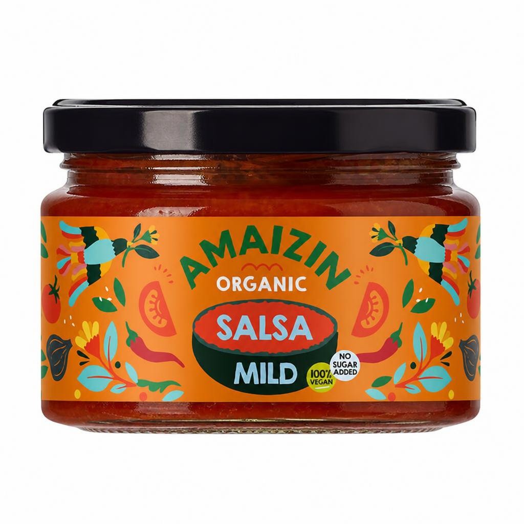 Organic Mild Salsa Dip 260g (Amaizin)