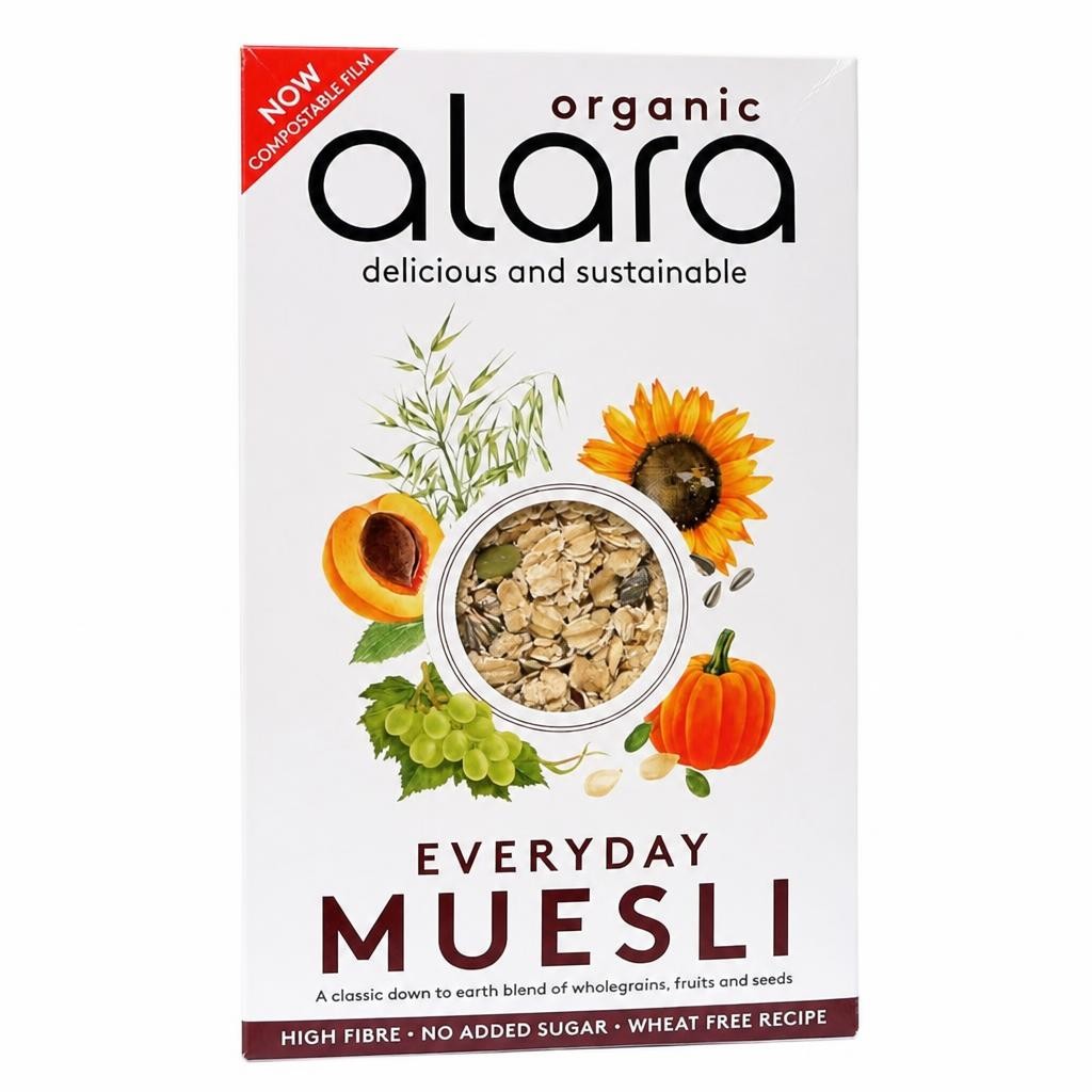 Everyday Muesli 550g, Organic (Alara) | Multi