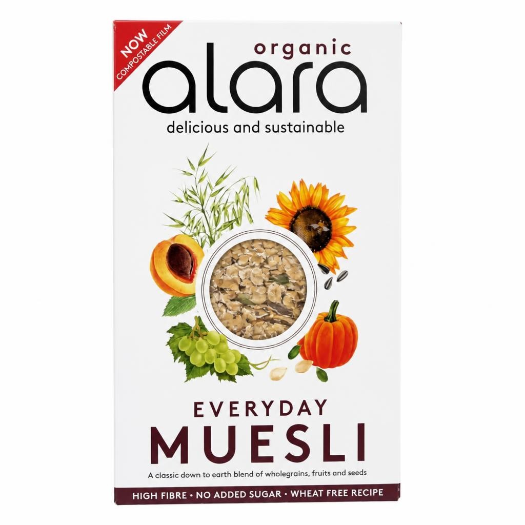 Everyday Muesli 550g, Organic (Alara) | Multi