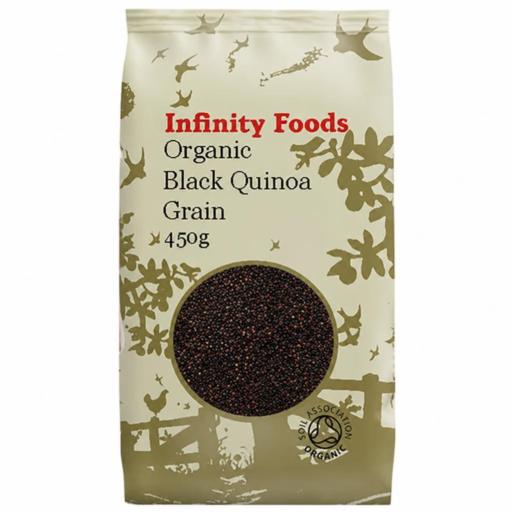 Black Quinoa, Organic 450g (Infinity Foods) | Multi