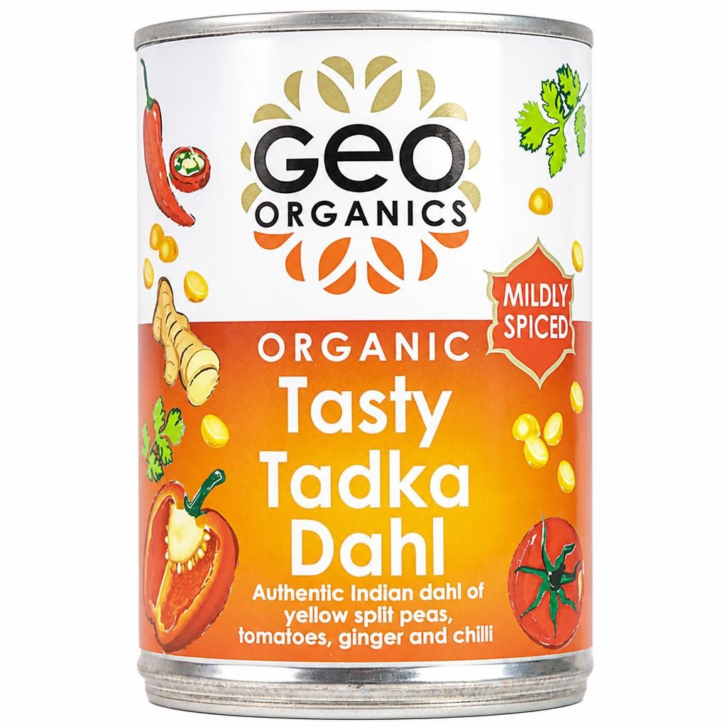 Organic Tasty Tadka Dahl 400g (Geo Organics)