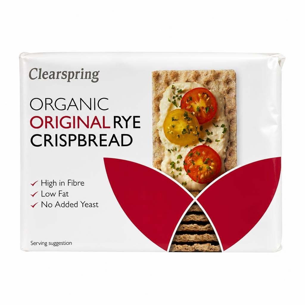 Organic Original Rye Crispbread 200g (Clearspring)