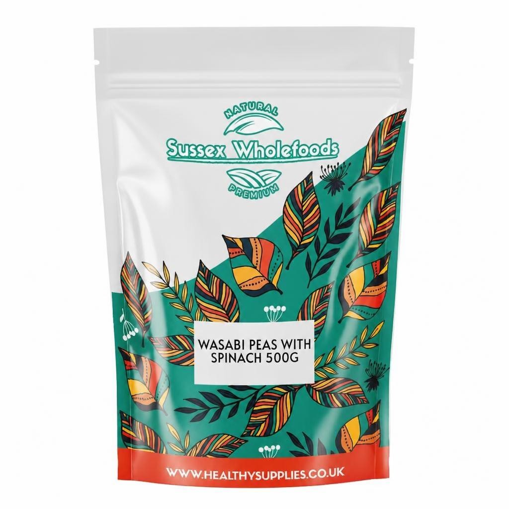 Wasabi Peas with Spinach 500g (Sussex Wholefoods) | Multi