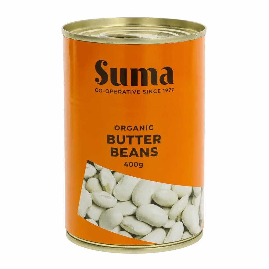 Organic Butter Beans 400g (Suma) | Multi
