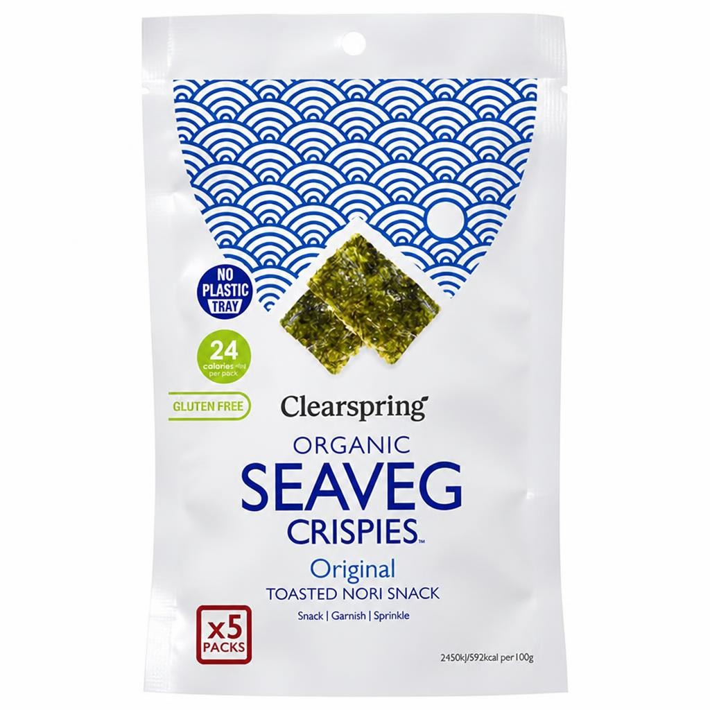 Organic Original SeaVeg Crispies Multipack 20g (Clearspring)
